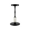 PORTA VELA METAL NEGRO C/DET MED Unica