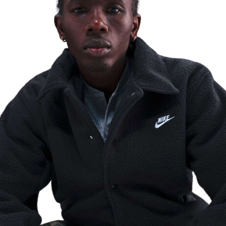 Abrigo Nike Sportswear Club de Hombre negro
