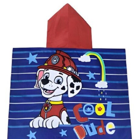 Bata Poncho Plus Paw Patrol Azul