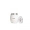 Mate Con Tapa De Acero Inox brio Redondo Blanco