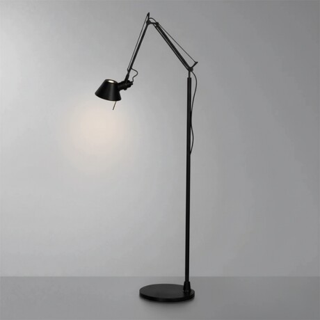 Lámpara de Pie decorativa charlotte Lámpara de Pie Charlotte Negro