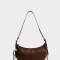 Bandoleras Bandolera Suede Chocolate - Marron Oscuro
