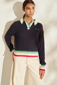 PRE VENTA BUZO POLO CASA Azul
