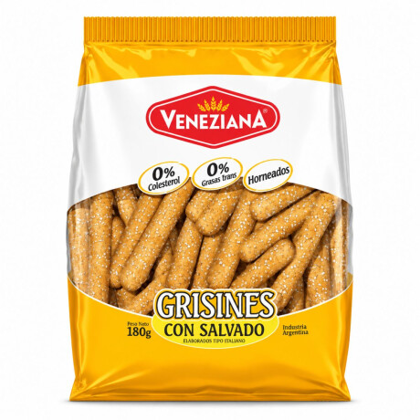 GRISINES VENEZIANA ZIGRINATO 180G SALVADO GRISINES VENEZIANA ZIGRINATO 180G SALVADO