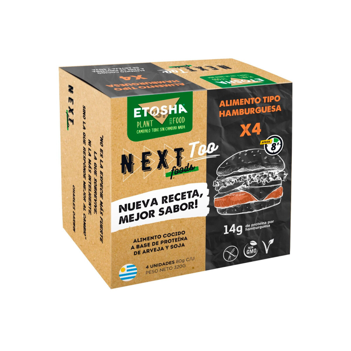 Hamburguesas Next Too x4 
