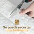 Revestimiento Pared Adhesivo 3d Piedra Ladrillo 20 Mts x 0,70 Mts Variante Color Blanco