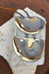 Cracked Necklace Caramel