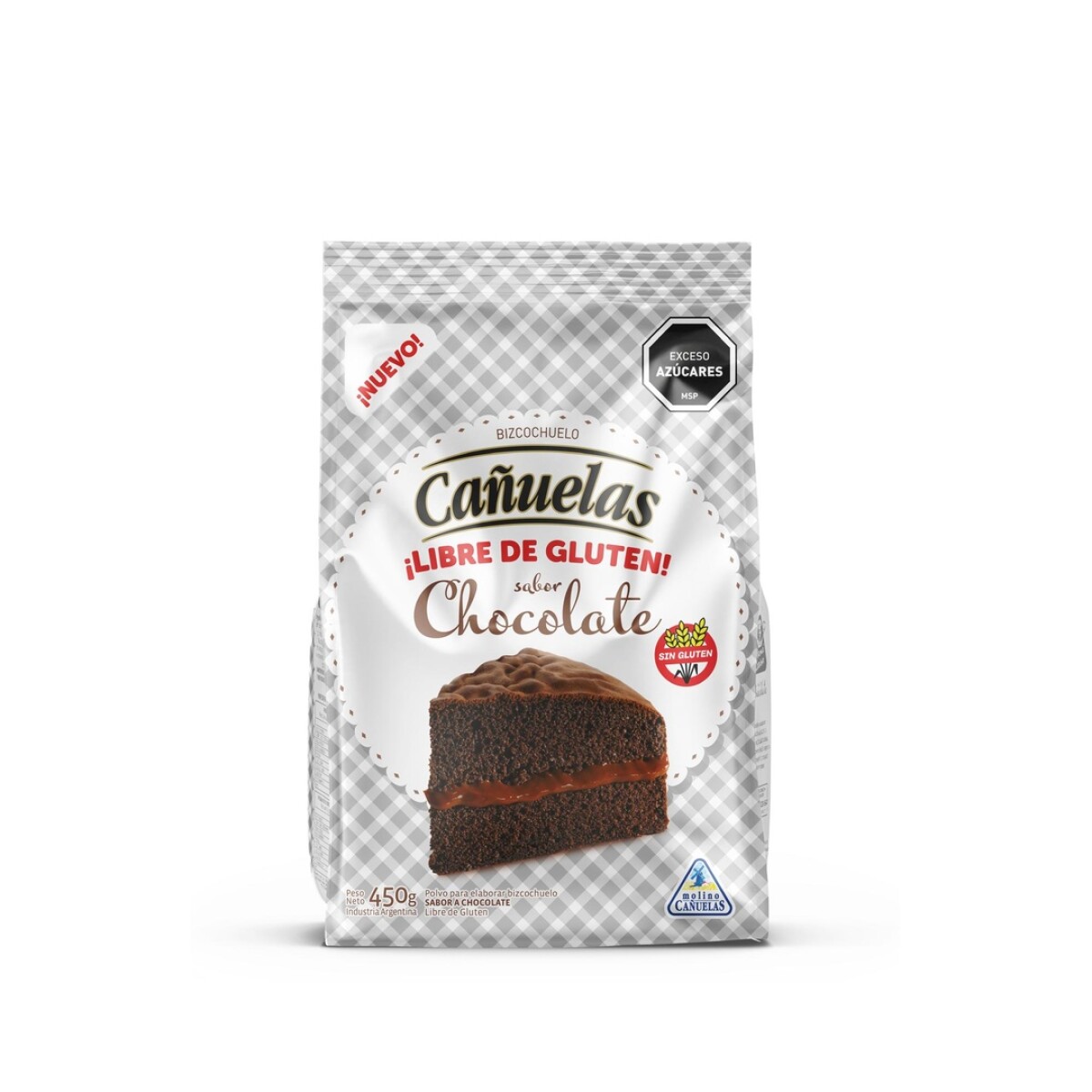 PREMEZCLA CAÑUELAS CHOCOLATE SIN GLUTEN 