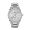 Reloj Tissot T1514221103100 PRC 100 Solar 39mm para hombre Plateado