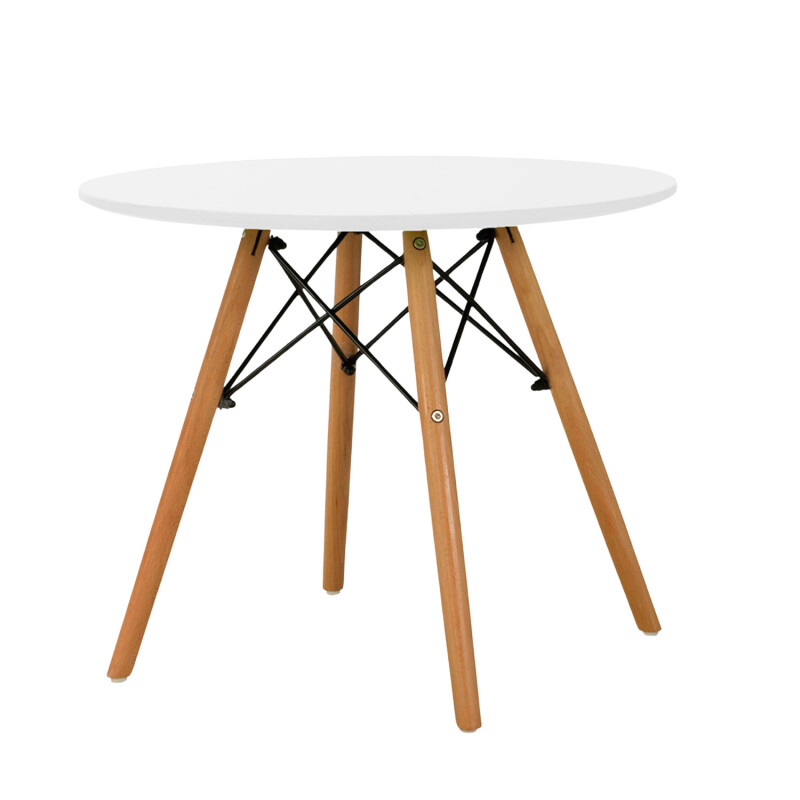 Mesa Eames circular en madera 80cm Mesa Eames circular en madera 80cm