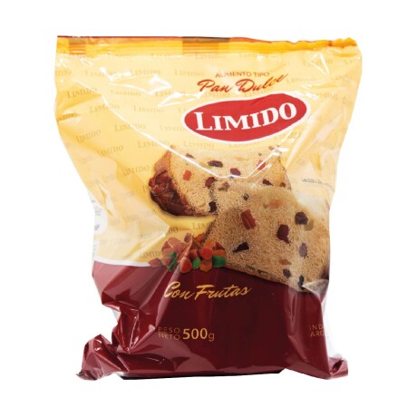 PAN DULCE 500 GRS LIMIDO FRUTAS PAN DULCE 500 GRS LIMIDO FRUTAS