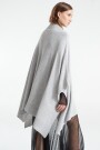 PONCHO TEJIDO Gris