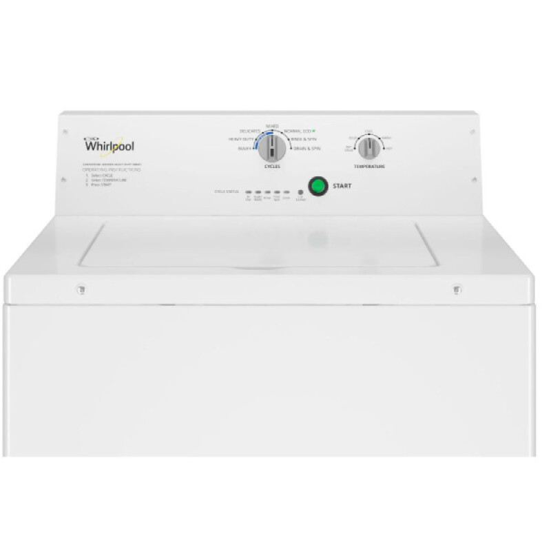 LAVADORA CARGA SUPERIOR WHIRLPOOL, 2.9 CU. FT, COMERCIAL 001