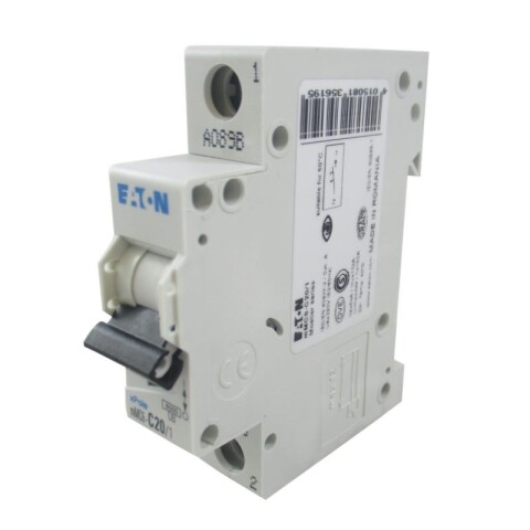 DISYUNTOR DIN 1X 20 A 06 KA EATON DISYUNTOR DIN 1X 20 A 06 KA EATON