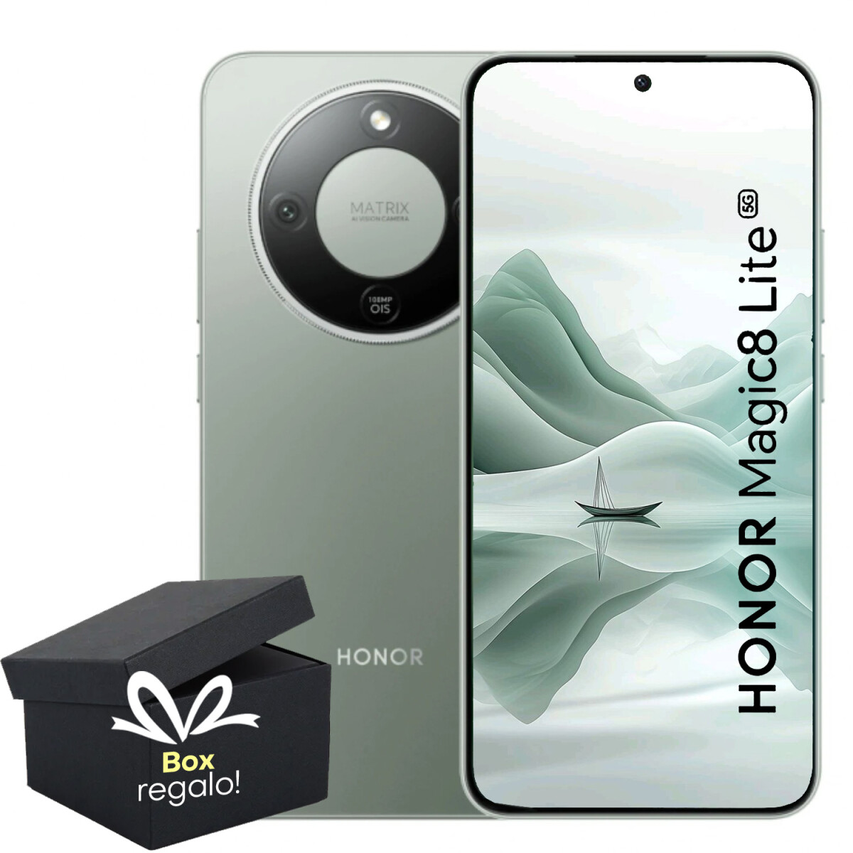 Honor Magic 8 Lite 8gb Ram 256gb 108mpx 5g - VERDE 