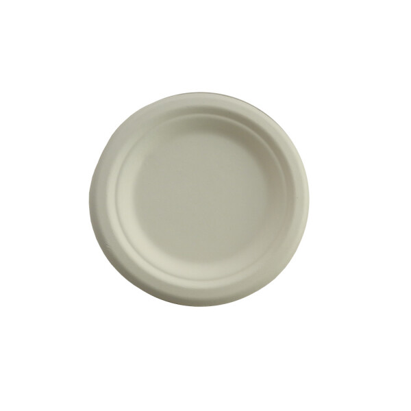 PLATO NATURALS REDONDO 15,5 CM 50PQX20UN CJX1000UN BLANCO