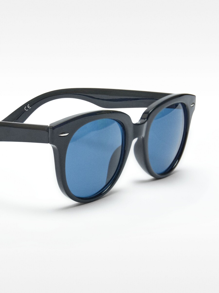 Gafas De Sol Redondas negro