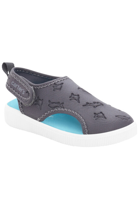 Sandalias con velcro, diseño delfines Sandalias con velcro, diseño delfines