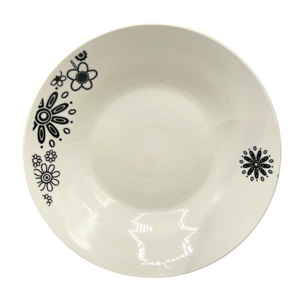PLATO DE PORCELANA HONDO N°9 PLATO DE PORCELANA HONDO N°9