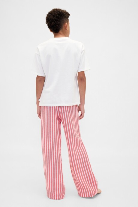 Pijama Pantalón Niño Fs Red Stripe