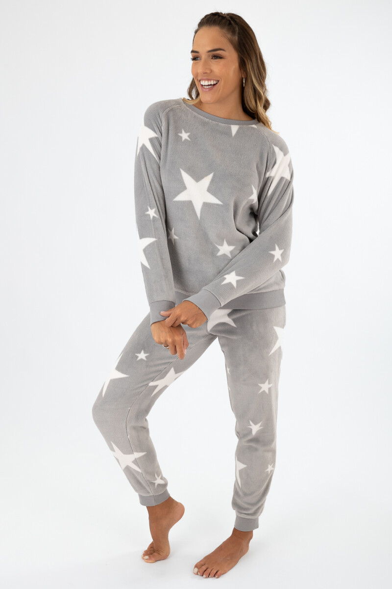 Pijama holy star Gris melange