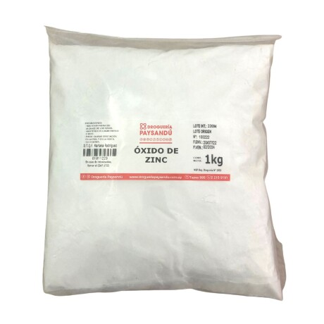 Óxido de zinc 1 Kg