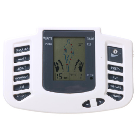 Electroestimulador Masajes 8 Mod 10 Niveles + Zapatillas 001