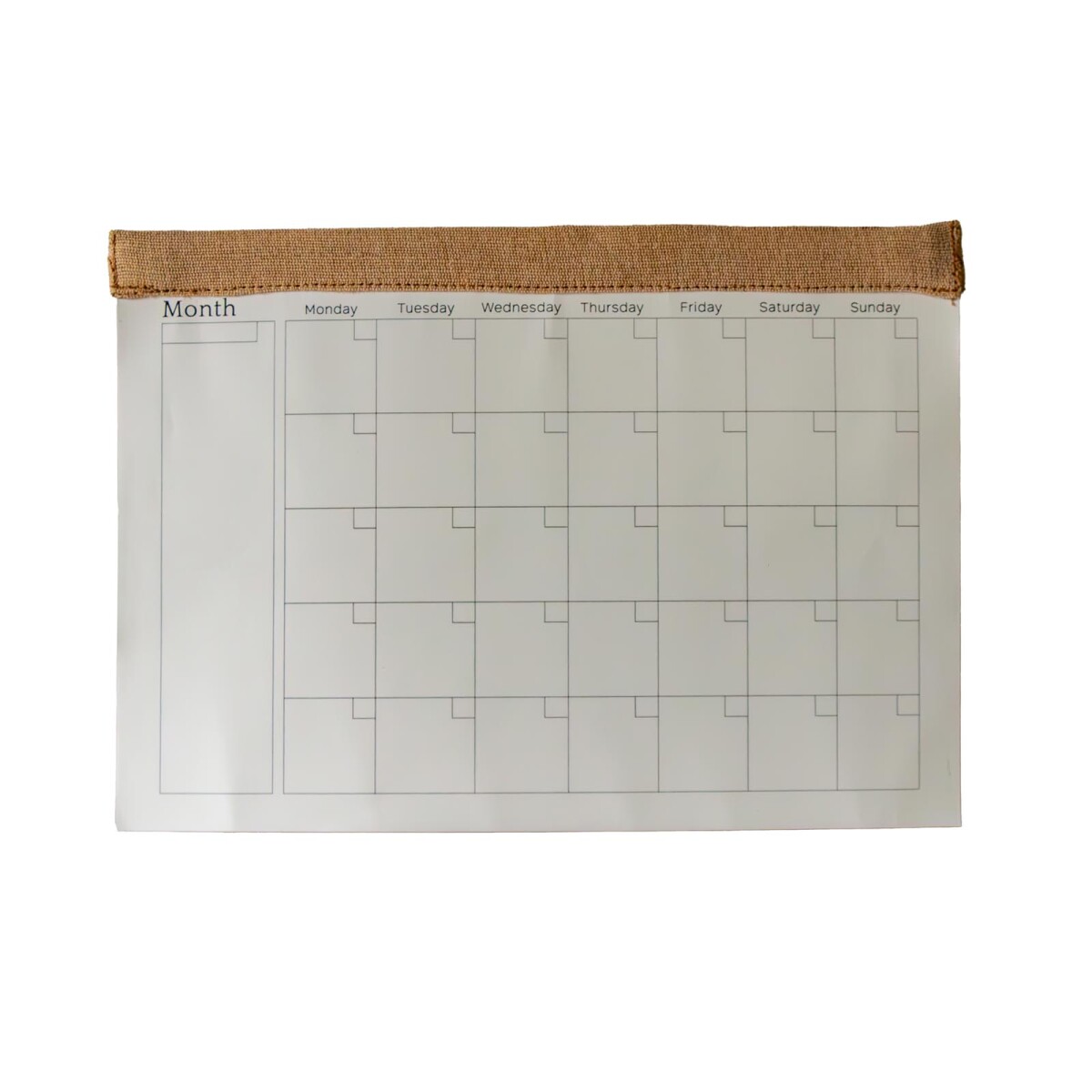 CALENDARIO ESCRITORIO - PAPEL-Y-ALGODON NATURAL-BEIGE A4 