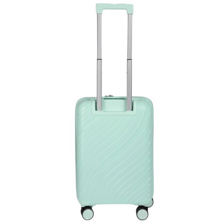 Valija Carry On con bolsillo para laptop Verde agua