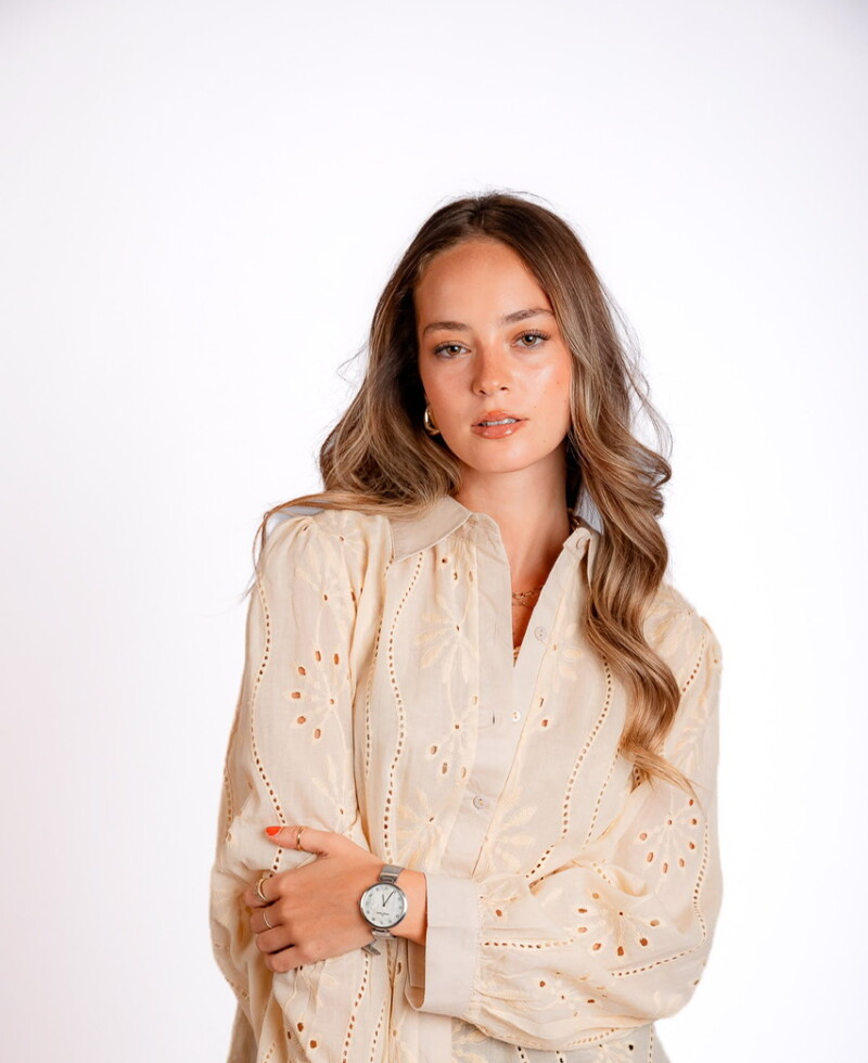 Camisa Francia beige