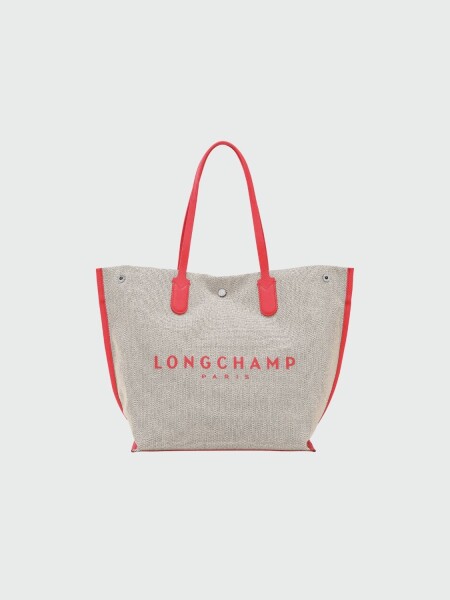 Longchamp- SHOPPER BAG LE ROSEAU ESSENTIAL L Rojo