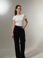 Pantalon Cilana Azul Oscuro