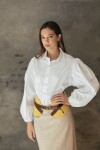 Sophisticated Belt Amarillo / Chocolate