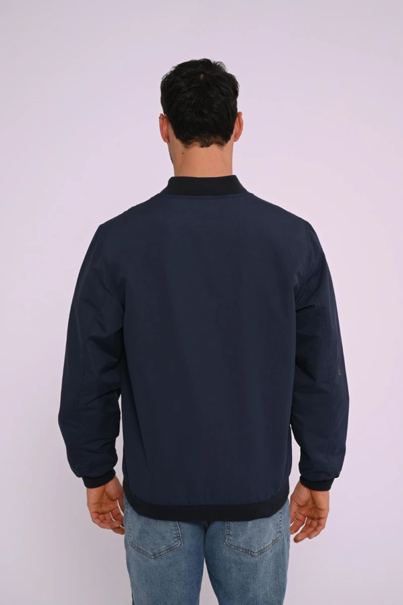 Campera bomber Azul