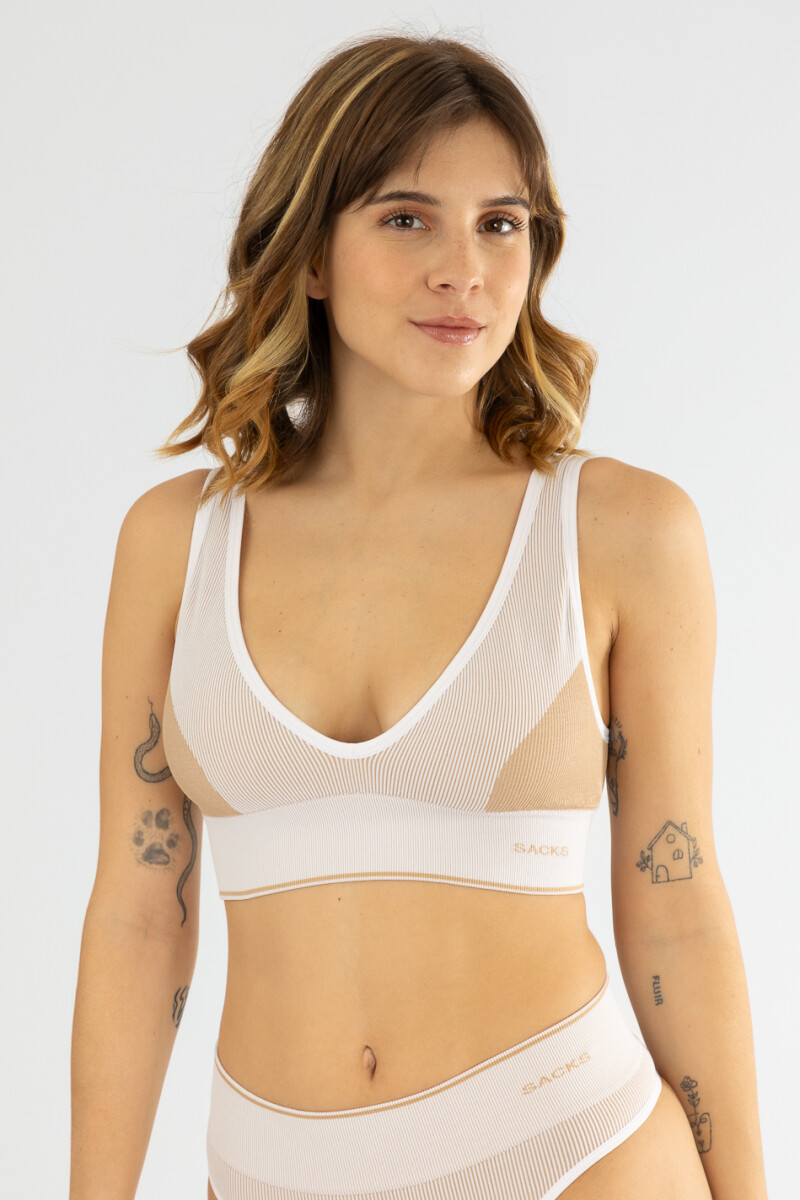 Halter aura - Marfil 