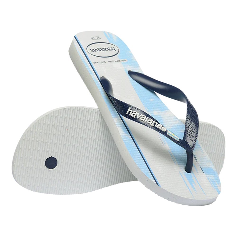 Sandalias Havaianas Top Nations II FC White Navy Blue