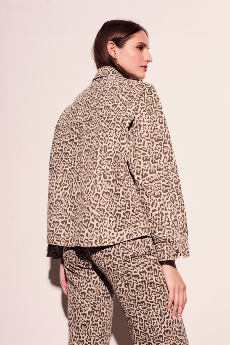 Sobrecamisa Animal Print