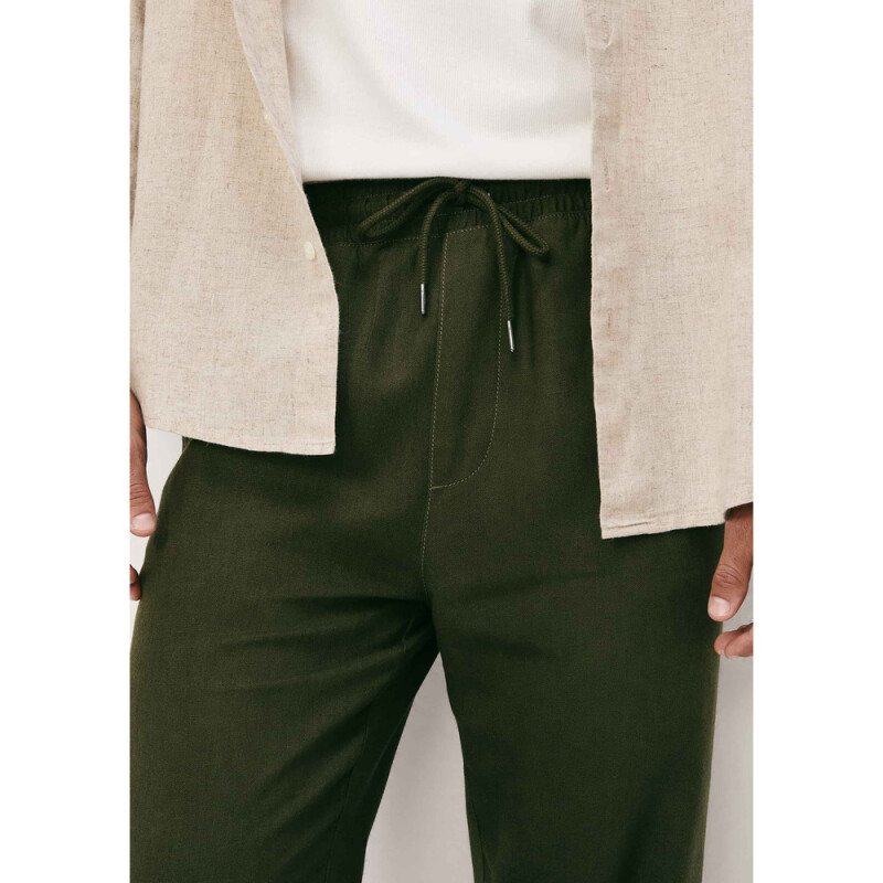 CALCA MASC OLIVA MEDIO