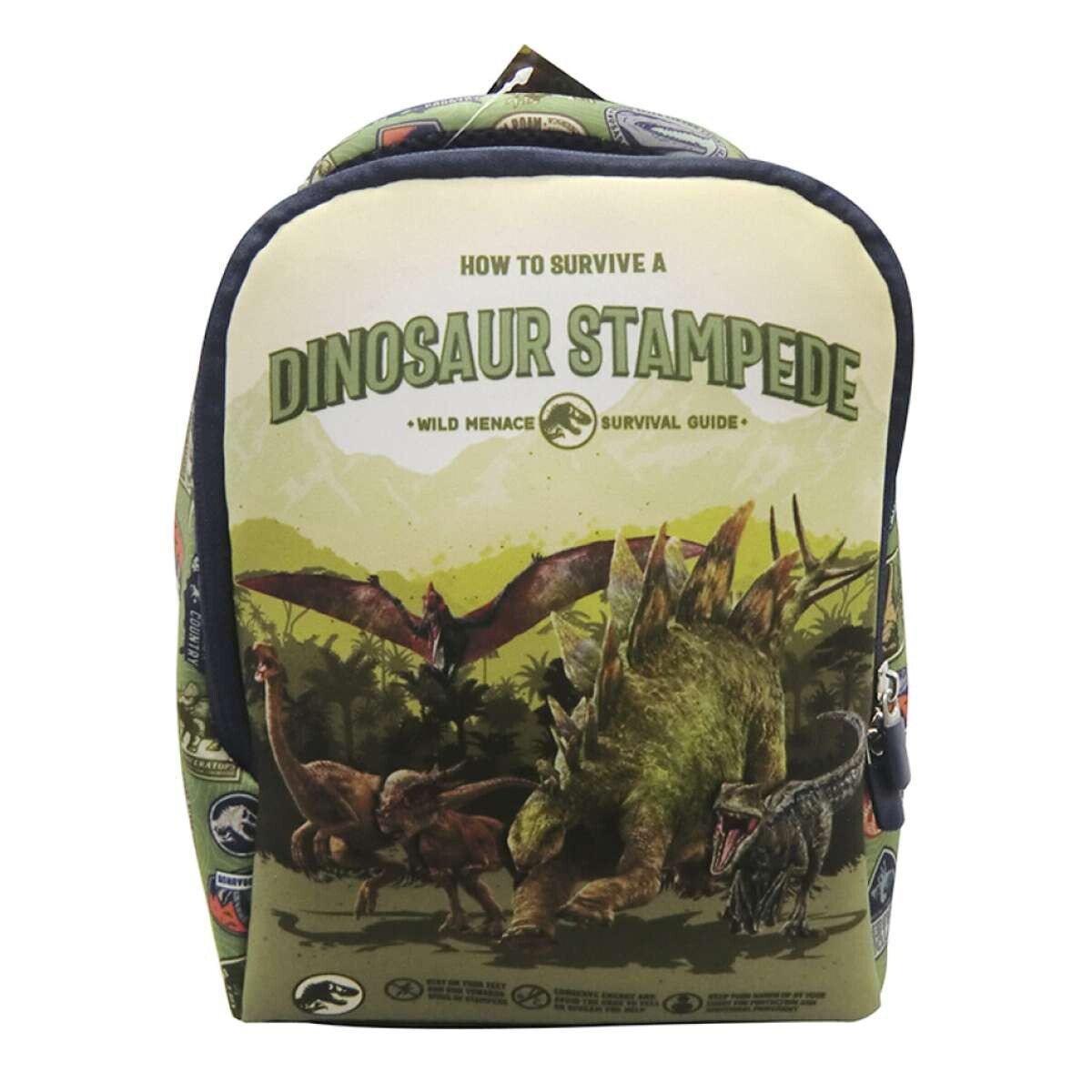 Mochila infantil Jurassic Wold Neopreno Chica - 27 x 21 cm 