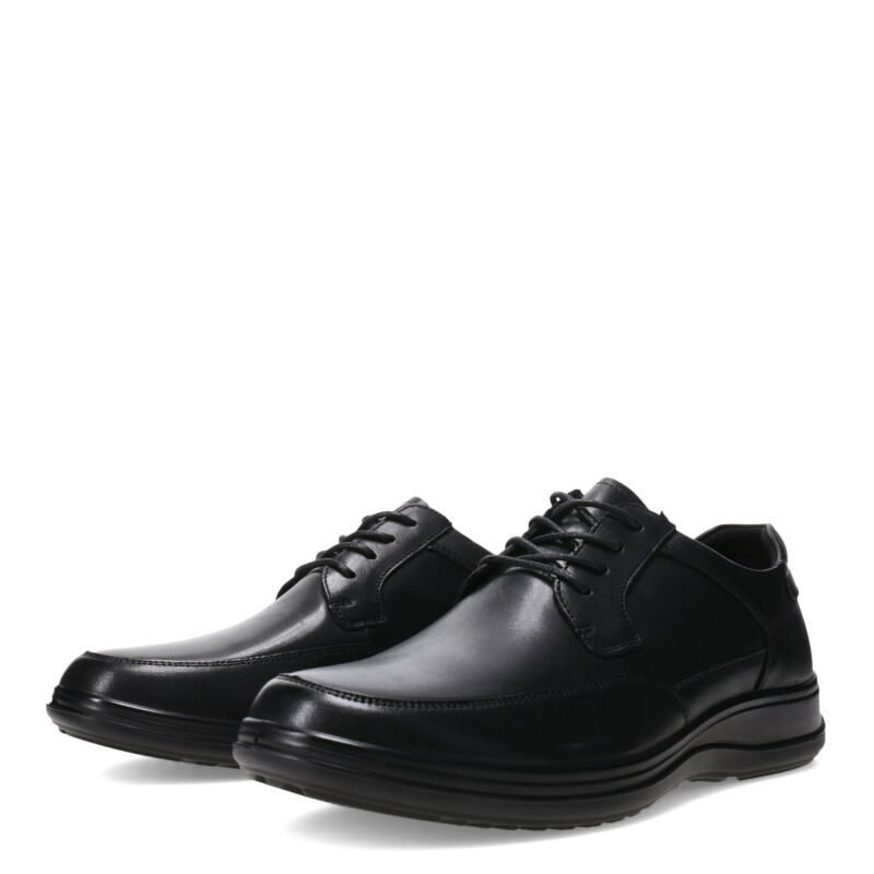 Zapatos de Hombre Branch Stuart De Cuero Acordonado Negro