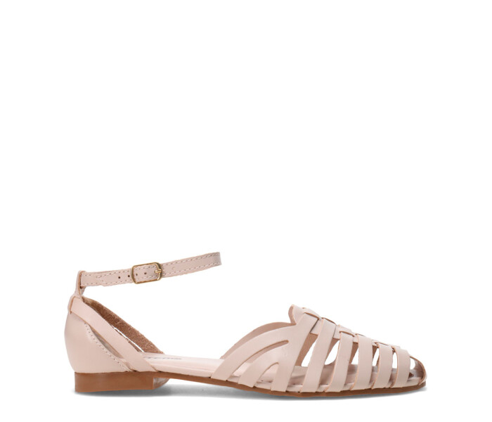 Zapatos de Mujer Bottero Tiras Beige