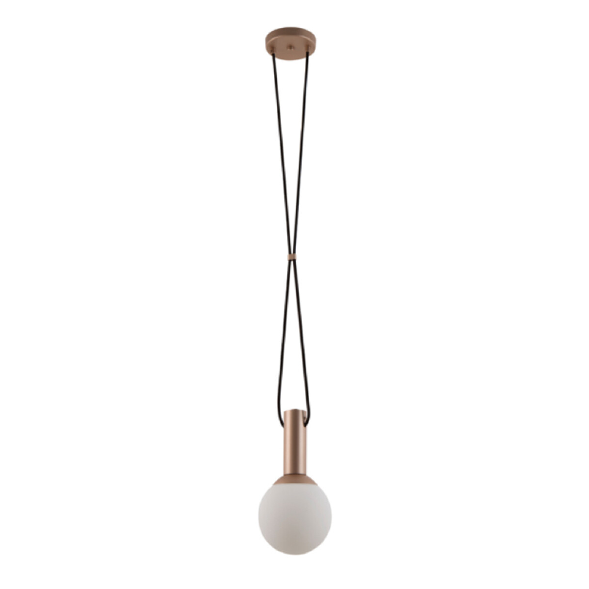 Lámpara colgante DROPS oro metálico Ø24cm 1XE27 - LX0102 