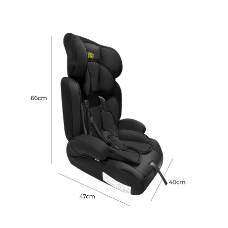 Silla De Auto 3 en 1 Bebé Expert Kids Ragnar + Set Negro