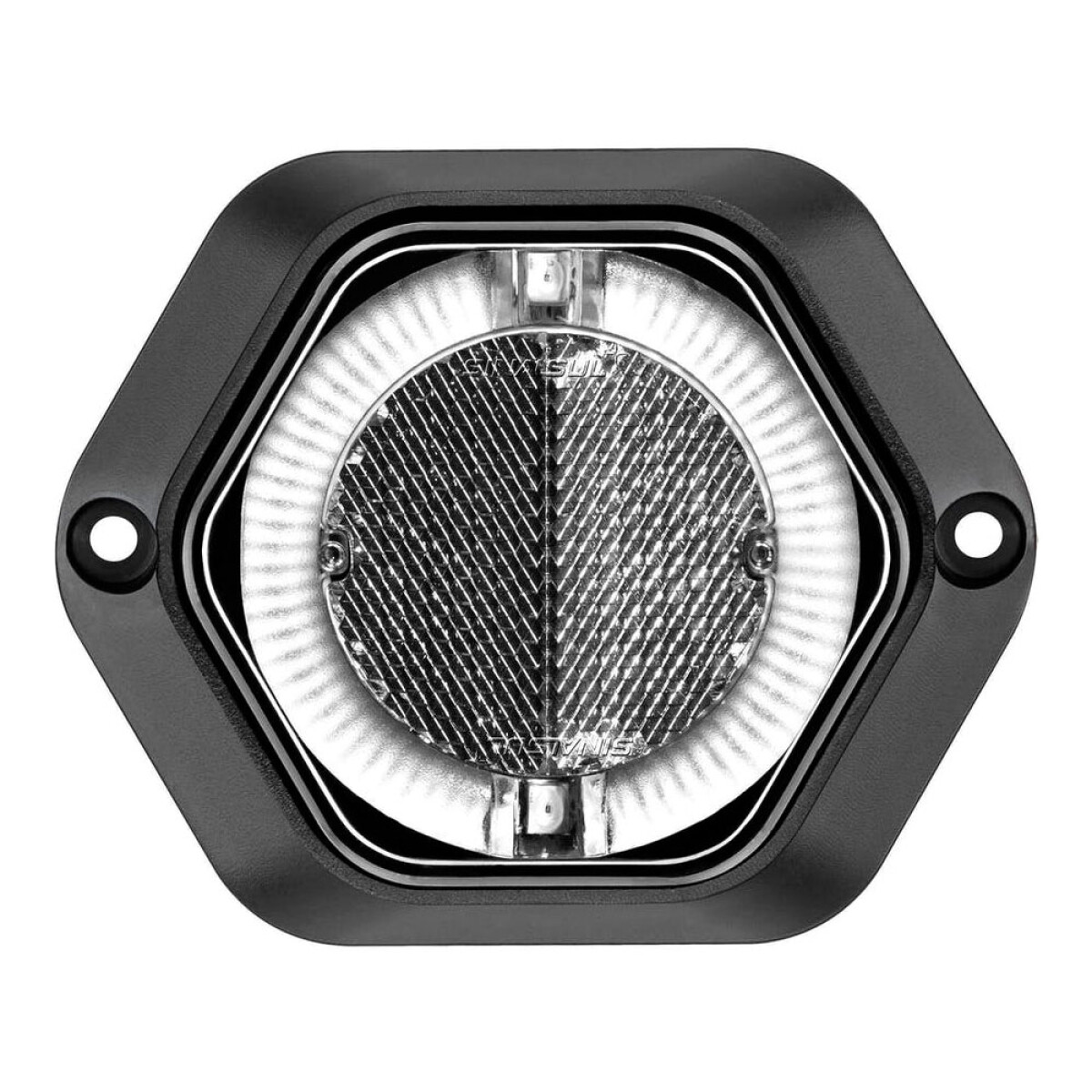 FAROL - FARO POSICION HEXAGONAL CRISTAL LED12/24 GUIA AZUL - 