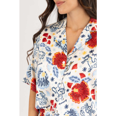Pijama By Olivia W. Azul maya