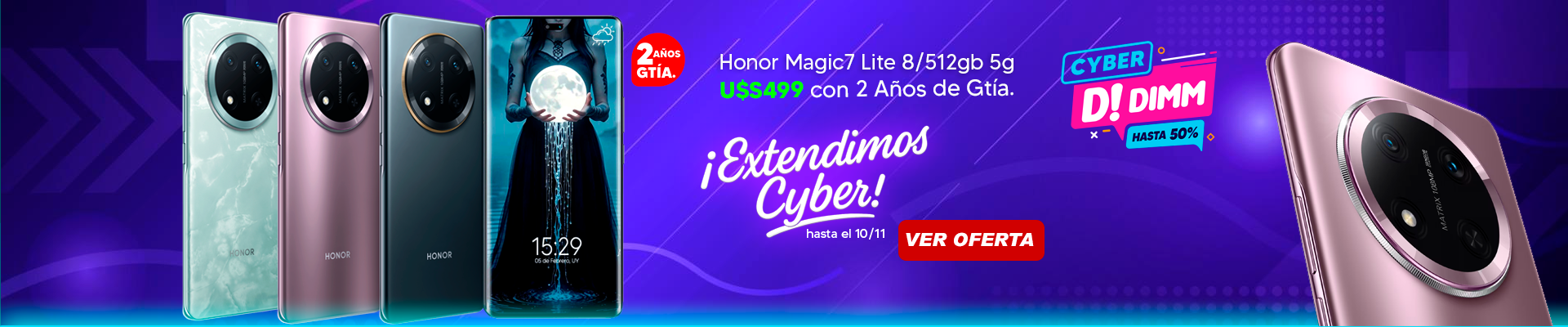 ¡Extendimos Cyber, aprovechá la oferta!