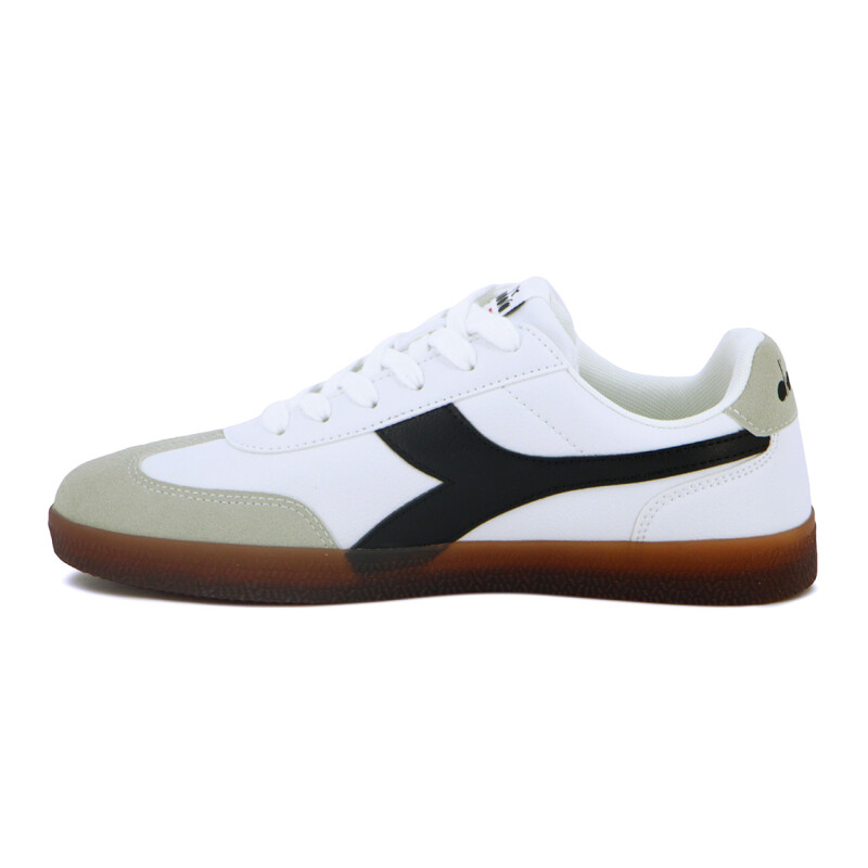 Championes Casuales Mujer Diadora Bamtela Blanco-Negro