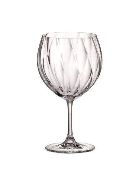 SET 4 COPA GIN TONIC SPIRALE 750ML BOHEMIA SET 4 COPA GIN TONIC SPIRALE 750ML BOHEMIA