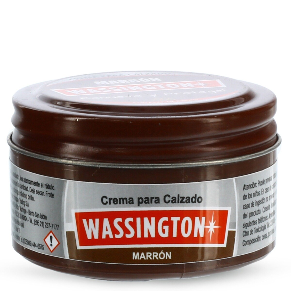 Limpiador Wassington Crema Para Calzado - Marrón 
