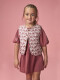 Chaleco Acolchado Reversible Berenjena